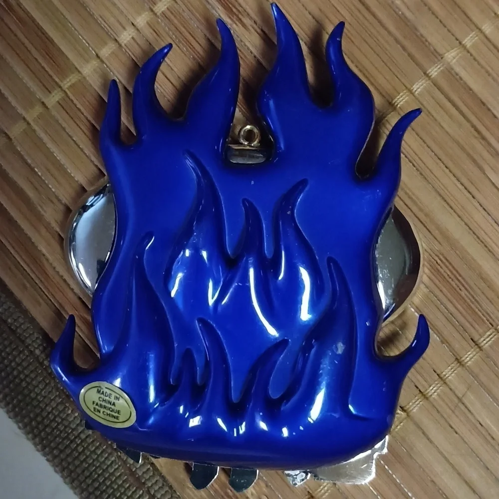 2005 American Chopper Christmas Ornament Motorcycle‎ Flame Logo Limited Edition